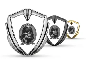 3d Silicone Badge Racing Look Glossy 3D